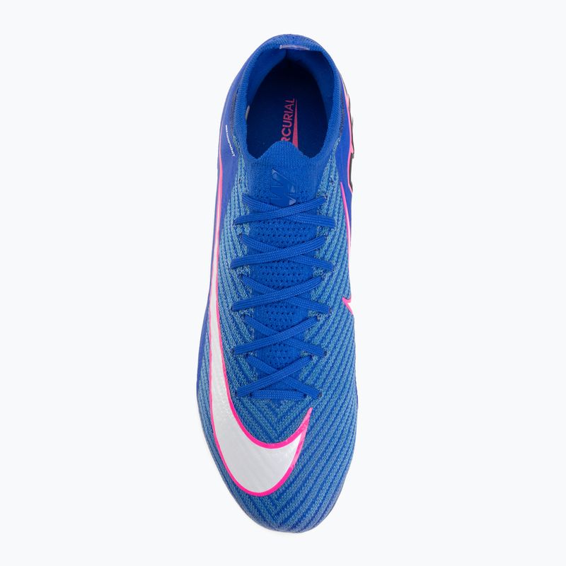 Men's football boots Nike Mercurial Vapor 16 Elite FG racer blue/white 5