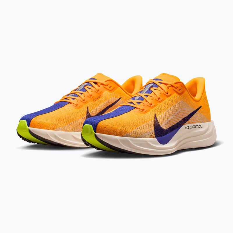 Men's running shoes Nike Pegasus Plus laser orange/alabaster/sail/indigo burst 3