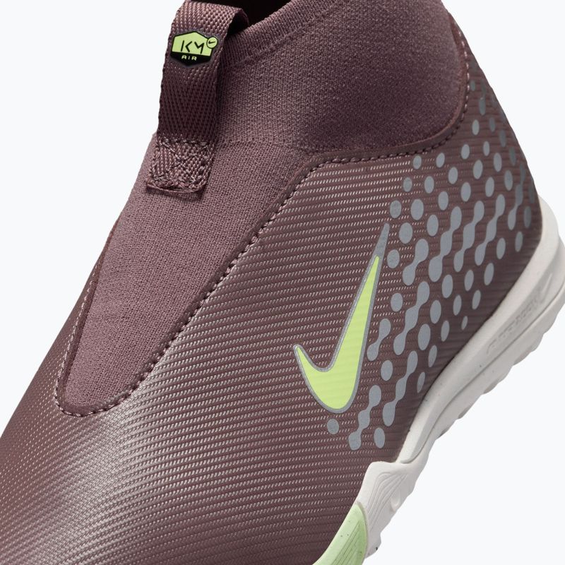 Children's football boots Nike Zoom Superfly 10 Academy Kylian Mbappe TF plum eclipse/metallic silver 5