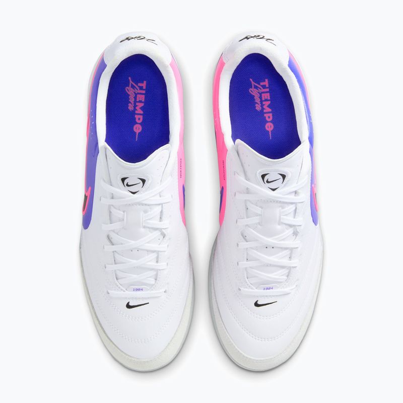 Men's football boots Nike Tiempo Ligera Pro TF white/racer blue/pink blast/black 12