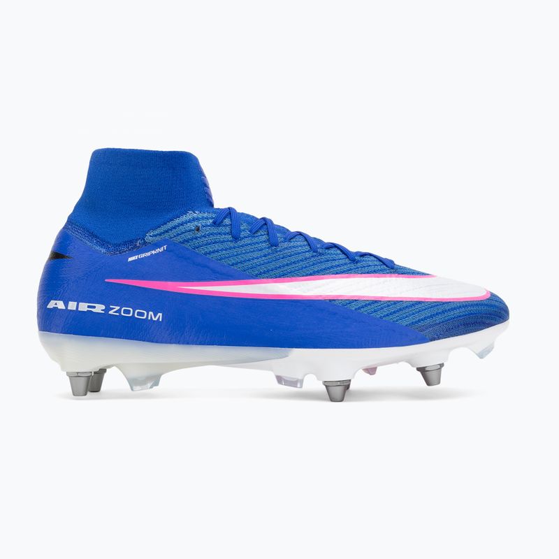 Men's football boots Nike Mercurial Superfly 10 Elite SG-Pro racer blue/white 2