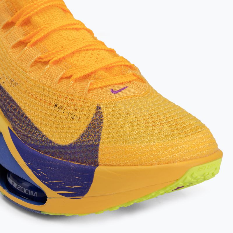 Men's running shoes Nike Alphafly 3 laser orange/citron pulse/indigo burst 7