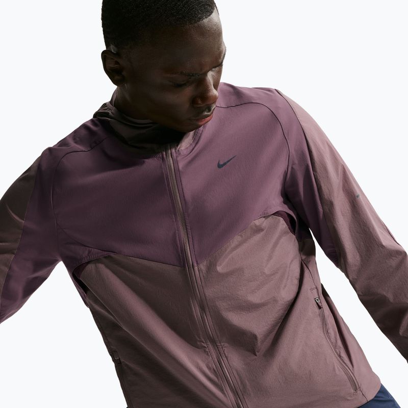 Men's running jacket Nike Stride Dri-Fit dark wine/tattoo/burgundy crush 6