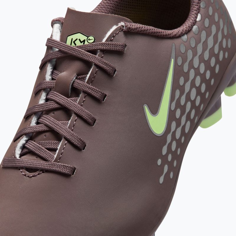 Children's football boots Nike Vapor 16 Club Kylian Mbappe FG/MG plum eclipse/metallic silver 7