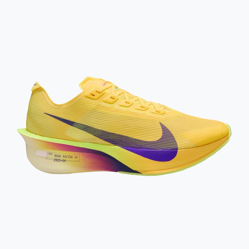 Women's running shoes Nike Vaporfly 4 citron pulse/laser orange/indigo burst 2