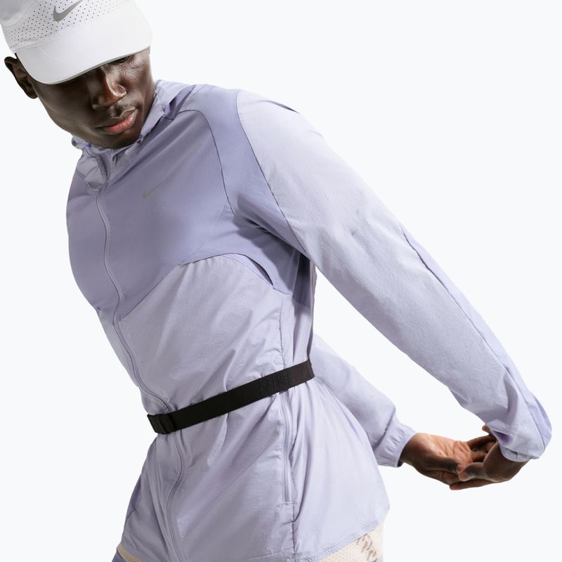 Men's running jacket Nike Stride Dri-Fit iron purple/indigo haze 4