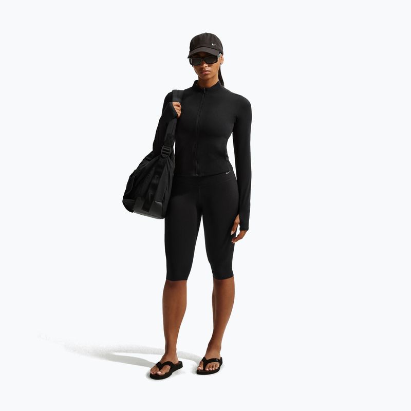 Women's Nike Zenvy Dri-Fit Full Zip Training Sweatshirt black/cool grey 2