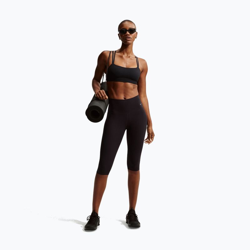 Training bra Nike Zenvy Strappy Light-Support black/cool grey 2