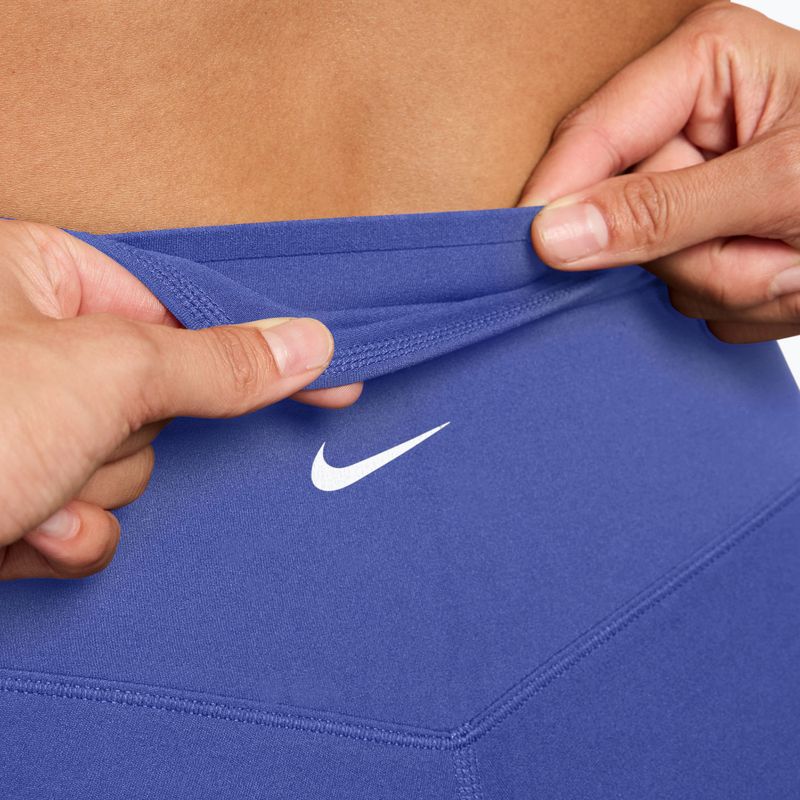 Women's leggings Nike Zenvy High-Waisted 7/8 sapphire/white 3