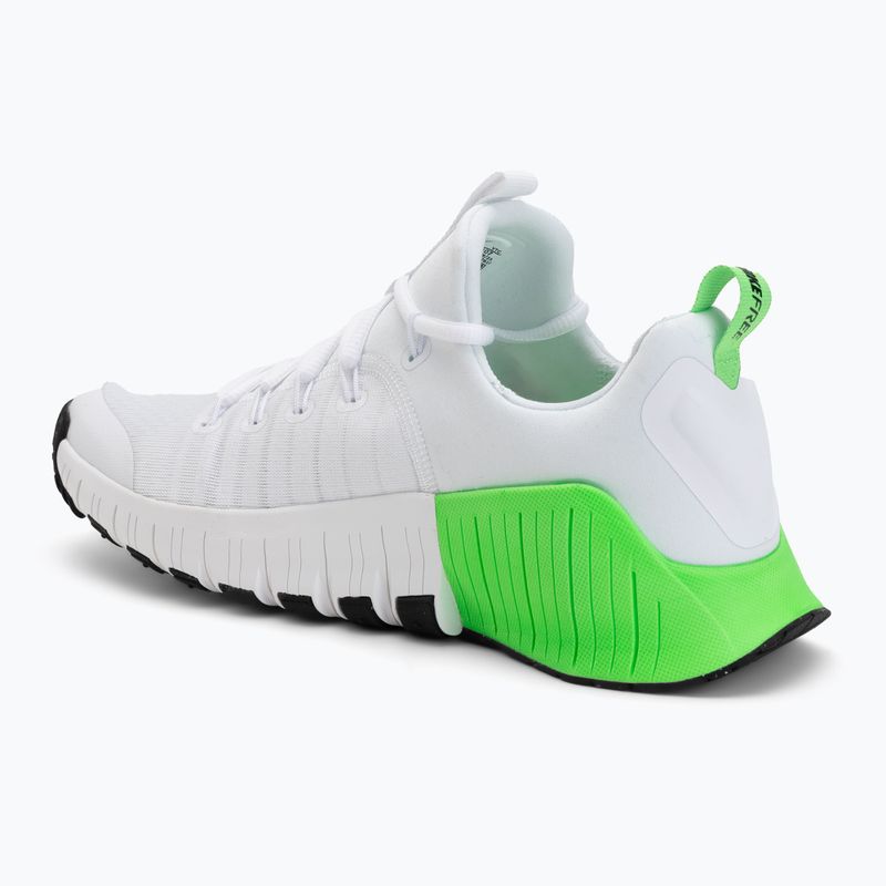 Men's training shoes Nike Free Metcon 6 white/green strike/black/black 3