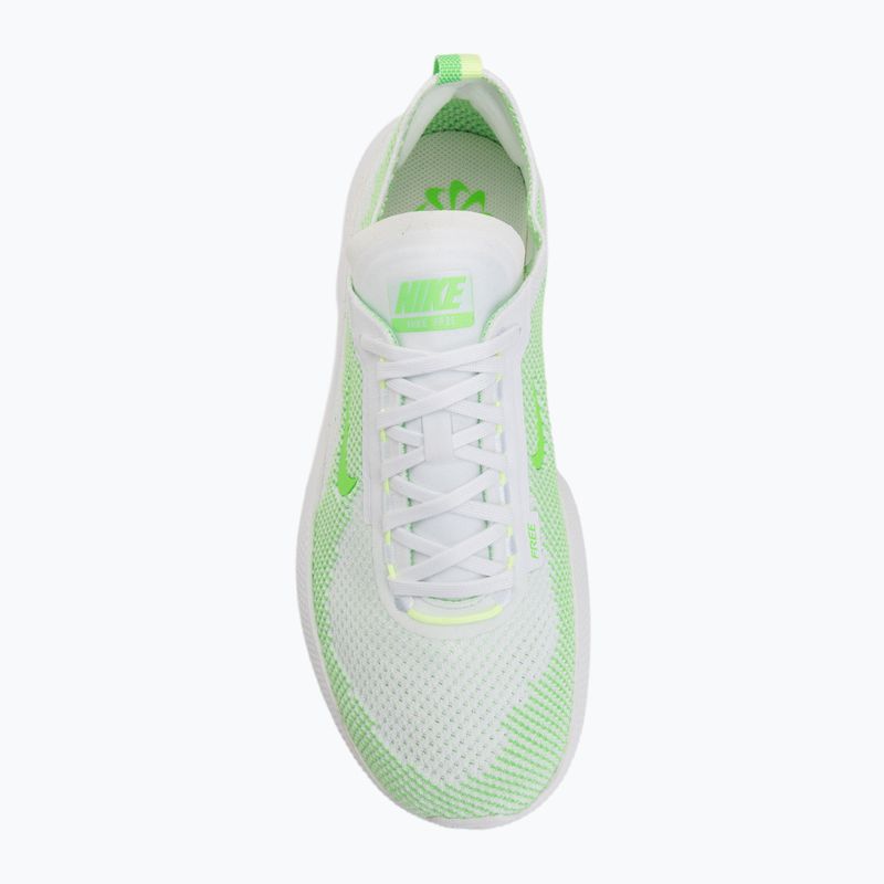 Men's training shoes Nike Free 2025 white/barely volt/green strike 5