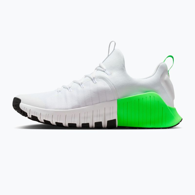 Men's training shoes Nike Free Metcon 6 white/green strike/black/black 2