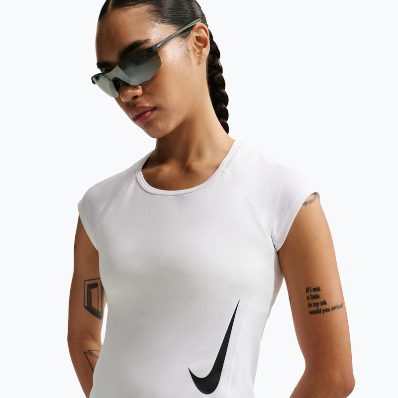 Women's running top Nike Swoosh Run Dri-Fit white/photon dust/black 2