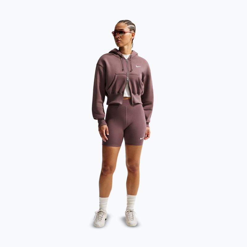 Women's shorts Nike Sportswear Classic High-Waisted 8" Biker tattoo/sail 2