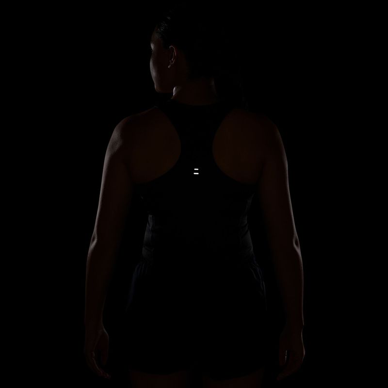 Women's running top Nike Swoosh Run Dri-Fit black/white 4