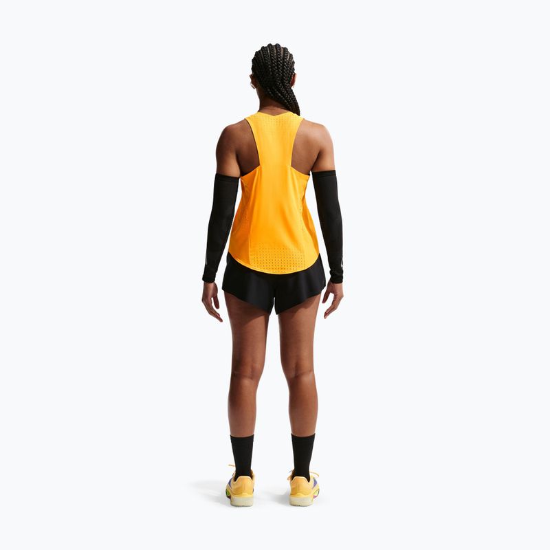 Women's running shorts Nike AeroSwift ADV Brief-Lined 3" black/white/white 3