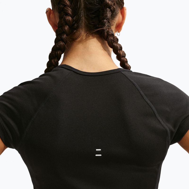 Women's running top Nike Swoosh Run Dri-Fit black/white/white 5