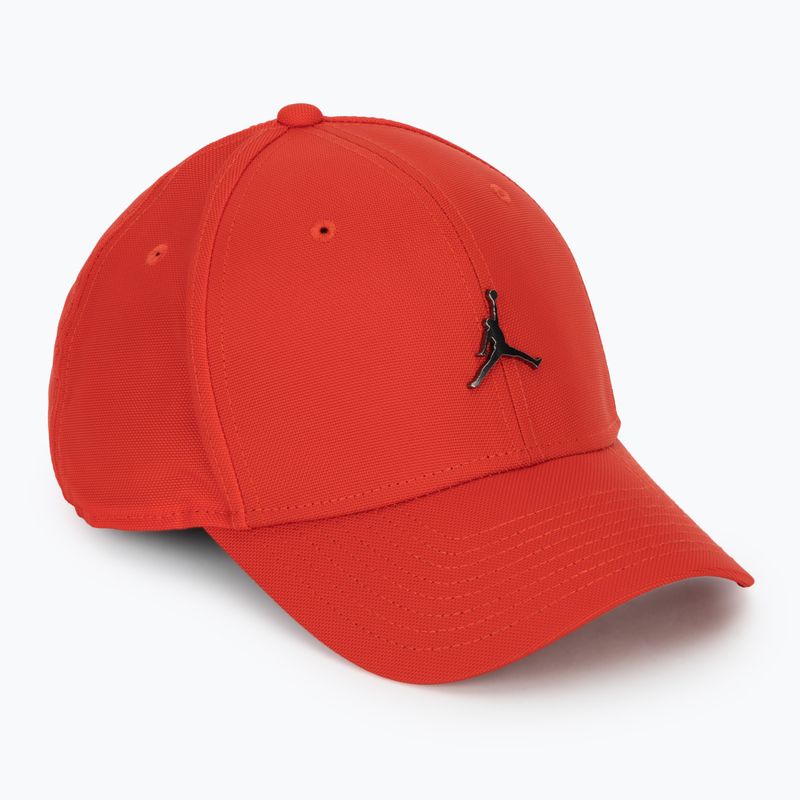 Baseball cap Jordan Rise Structured Metal Jumpman chile red/r511
