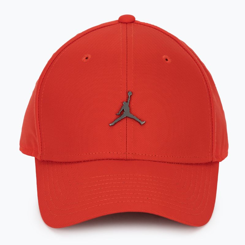 Baseball cap Nike Jordan Rise Structured Metal Jumpman chile red/r511 2