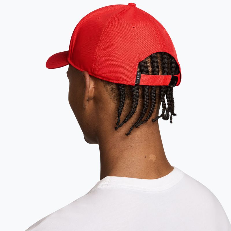 Baseball cap Nike Jordan Rise Structured Metal Jumpman chile red/r511 6