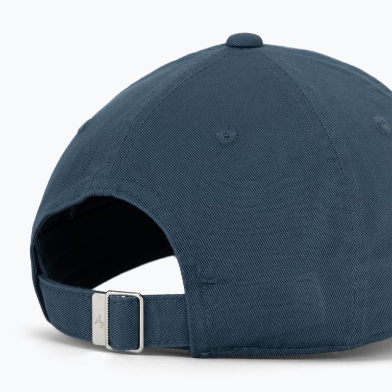 Baseball cap Jordan Club Unstructured Curved-Bill squadron blue/sail 4