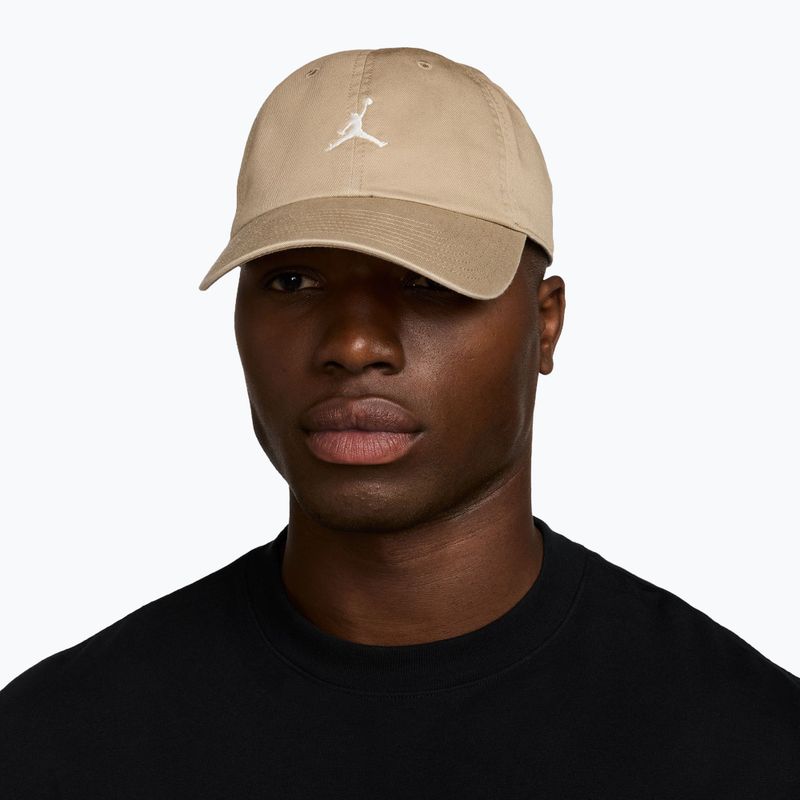Baseball cap Jordan Club Unstructured Curved-Bill khaki/sail 5