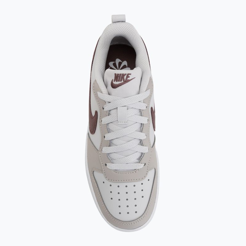 Children's shoes Nike Court Borough Low Essential+ vast grey/moon particle/white/tattoo 5