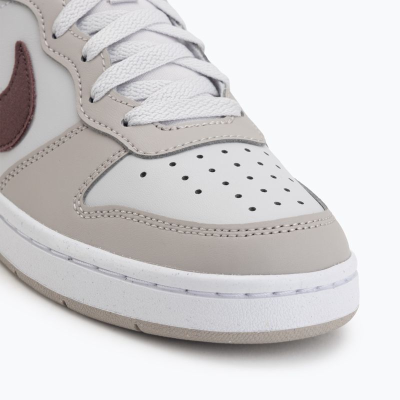 Children's shoes Nike Court Borough Low Essential+ vast grey/moon particle/white/tattoo 7