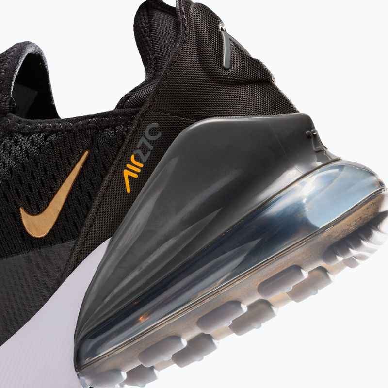 Shoes Nike Air Max 270 black/laser orange/metallic copper 9