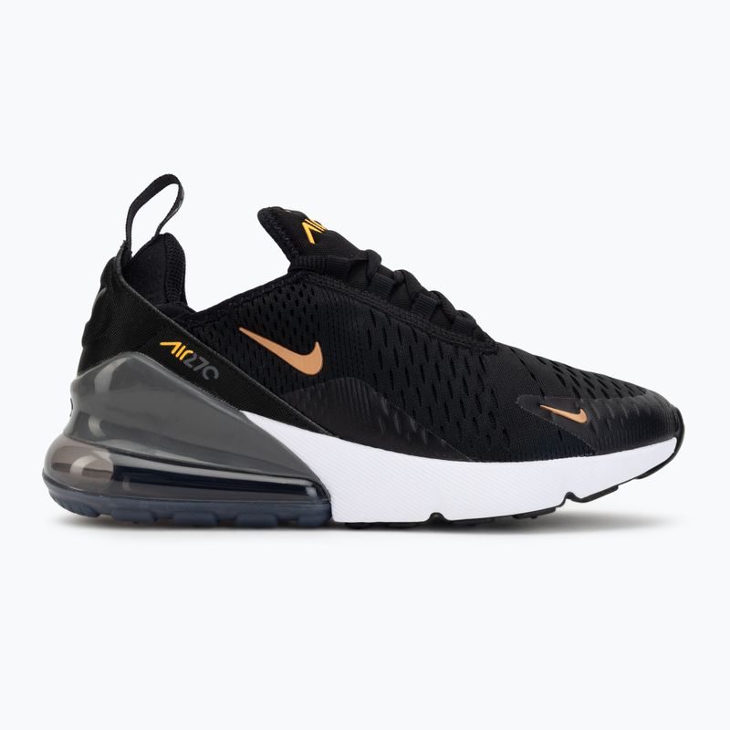 Shoes Nike Air Max 270 black/laser orange/metallic copper 2