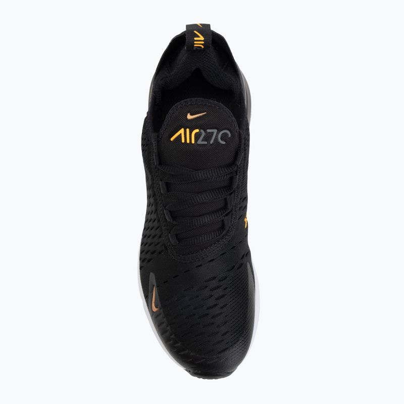 Shoes Nike Air Max 270 black/laser orange/metallic copper 5