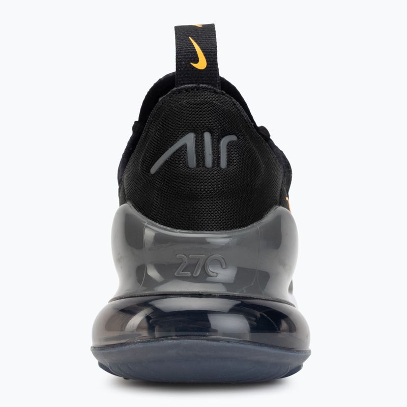 Shoes Nike Air Max 270 black/laser orange/metallic copper 6
