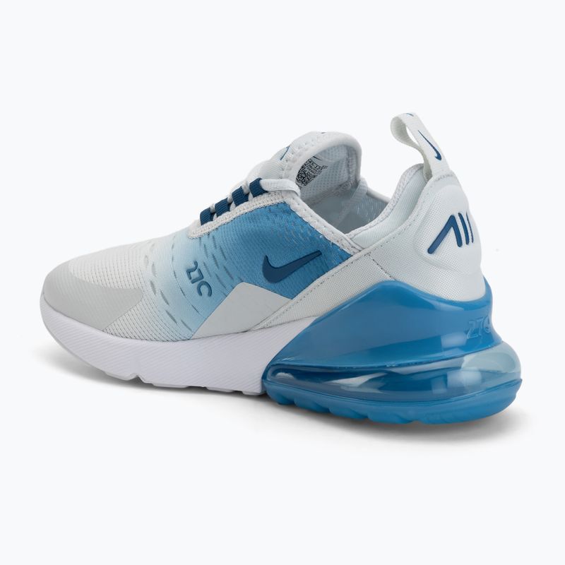 Children's shoes Nike Air Max 270 off white/dutch blue/court blue 3