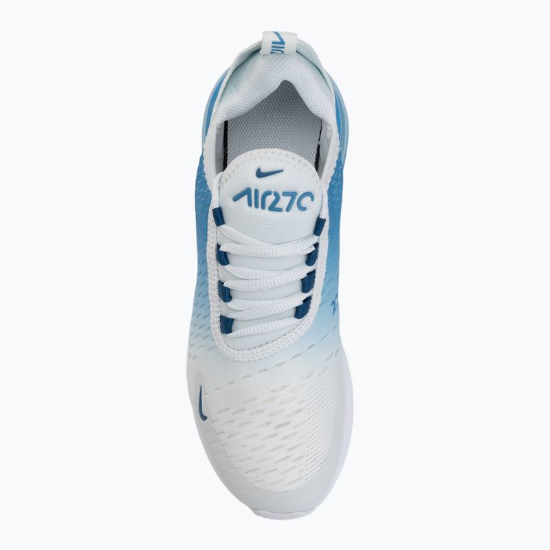 Children's shoes Nike Air Max 270 off white/dutch blue/court blue 5