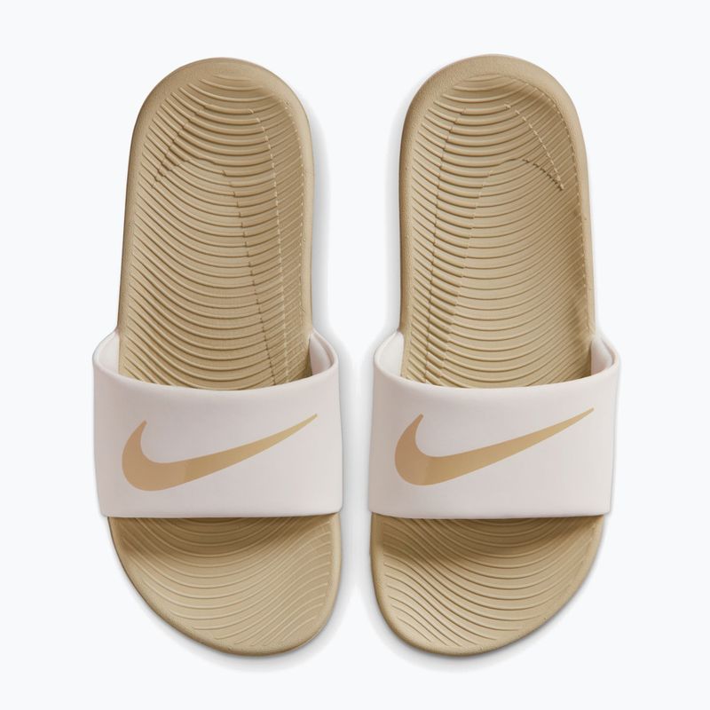 Children's flip-flops Nike Phantom/Sanddrift coffee 3