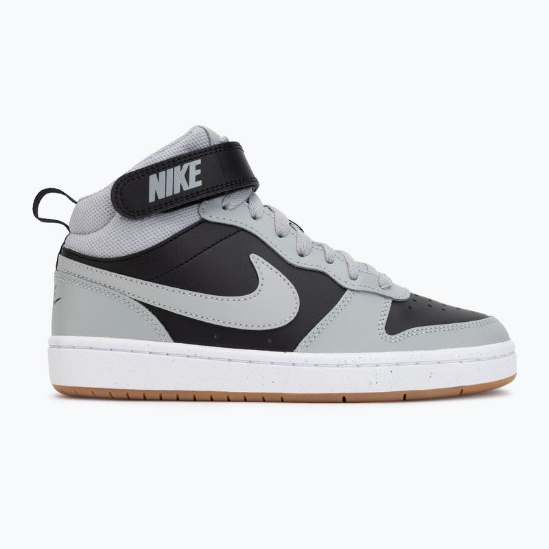 Shoes  Nike Court Borough Mid 2 black/white/gum med brown/light smoke grey 2