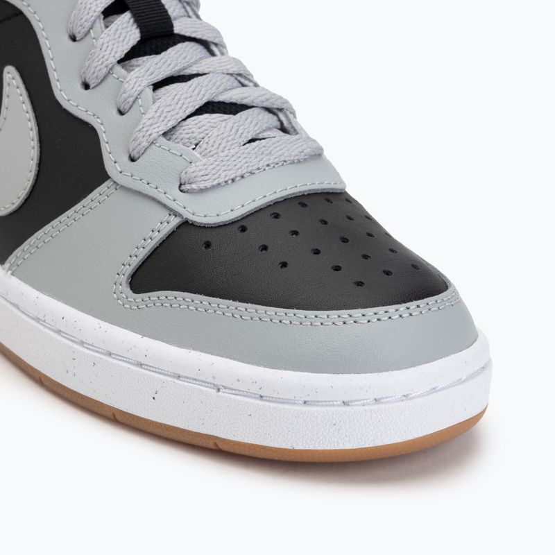 Shoes  Nike Court Borough Mid 2 black/white/gum med brown/light smoke grey 7