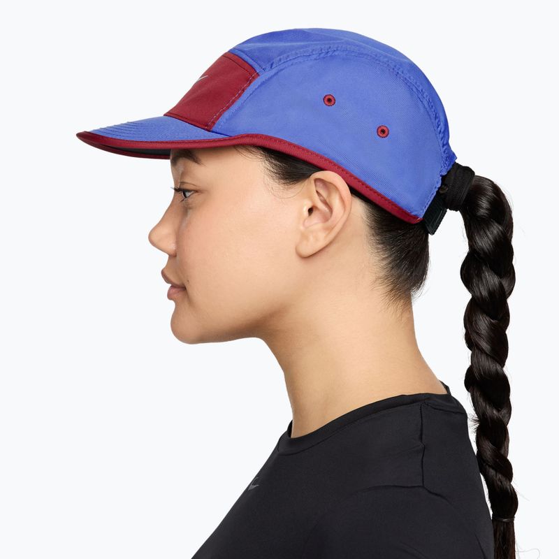 Baseball cap Nike Dri-Fit Fly sapphire/team crimson/hydrogen blue 3