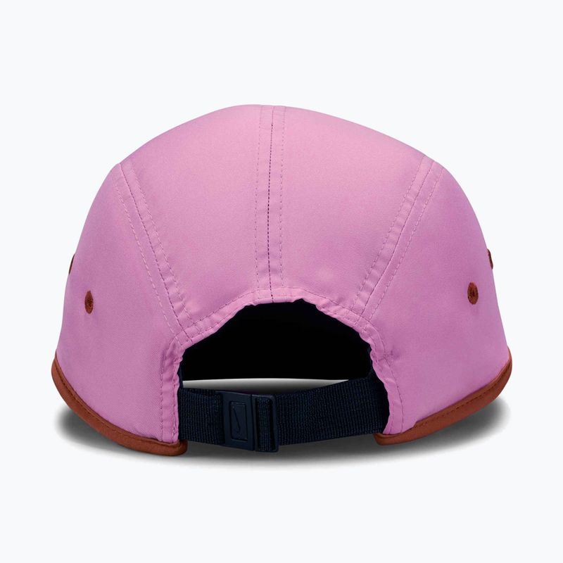 Baseball cap Nike Dri-Fit Fly light magenta/dusty peach/orange frost 2