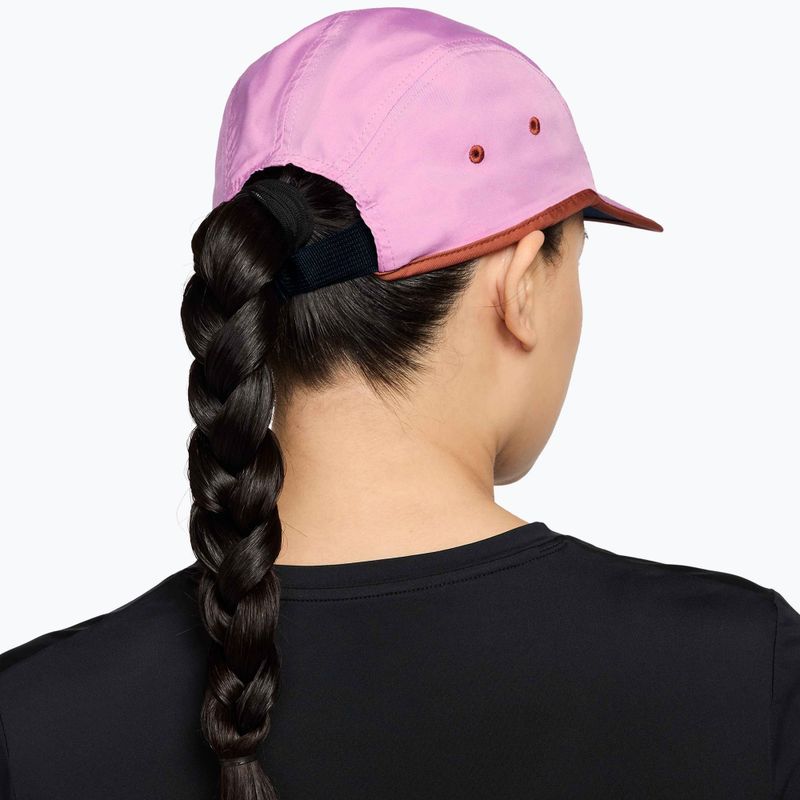 Baseball cap Nike Dri-Fit Fly light magenta/dusty peach/orange frost 4
