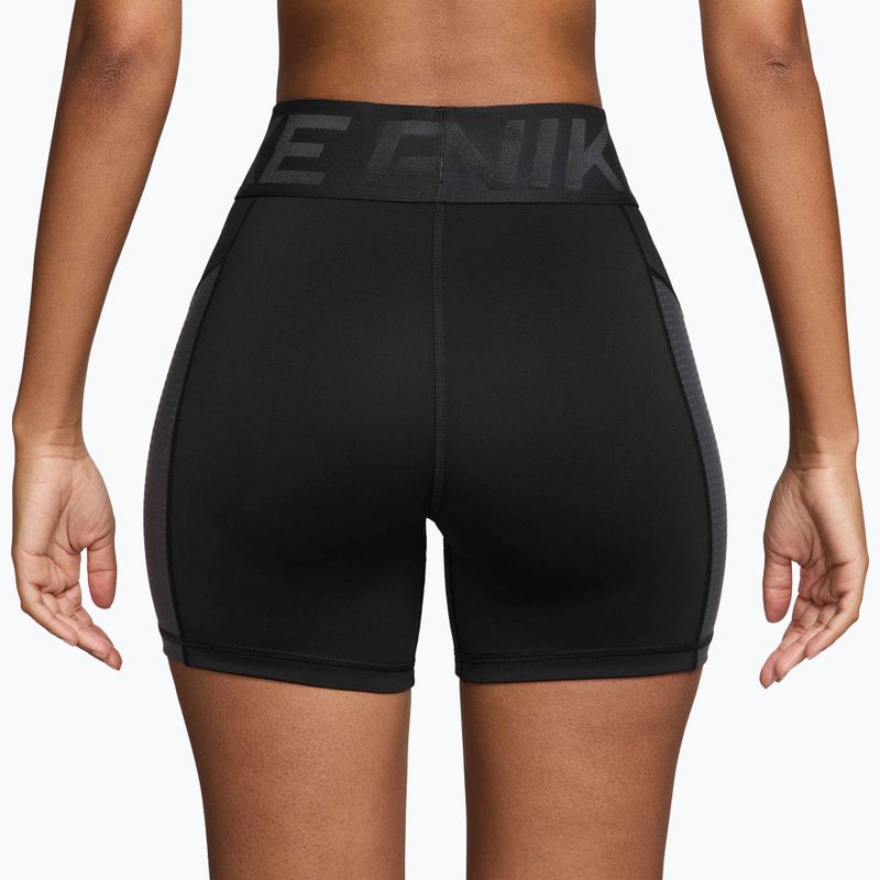 Women's shorts Nike Pro Sculpt High Waisted 5" Biker black/anthracite/white 2