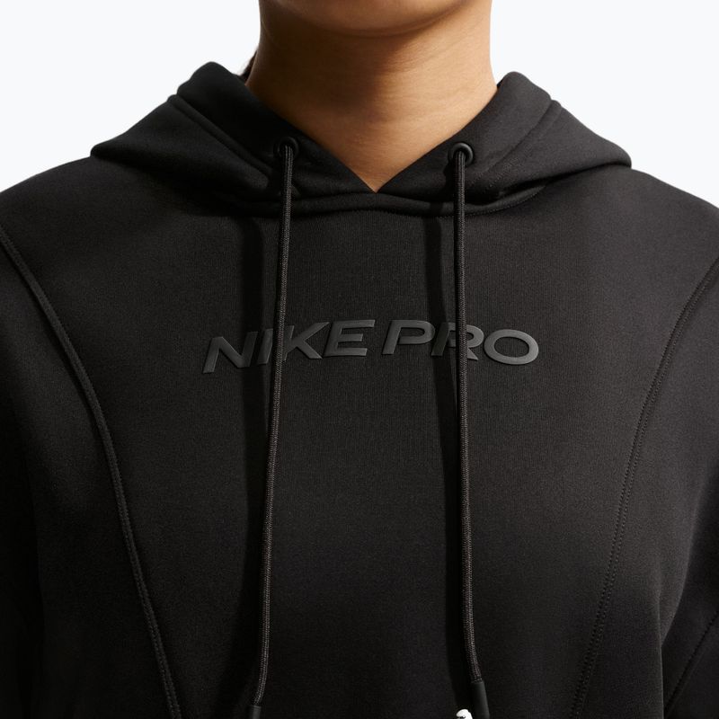 Women's training sweatshirt Nike Pro Therma-Fit Hoodie 4