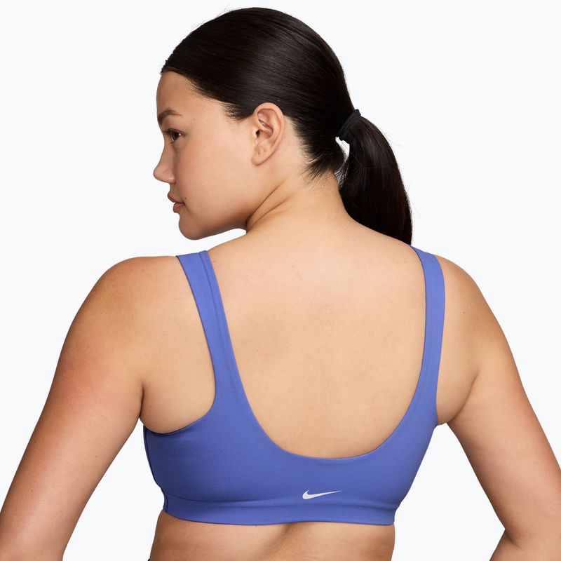 Training bra Nike Zenvy Light-Support Lightly Lined sapphire/white 2