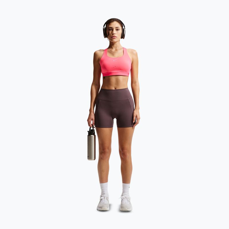 Training bra Nike Swift High-Support Lightly Lined sea coral 2