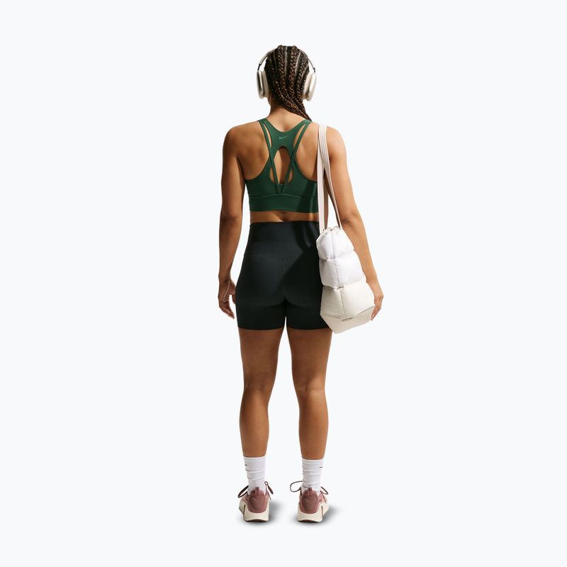 Training bra Nike Zenvy Light Support Longline fir/white 3