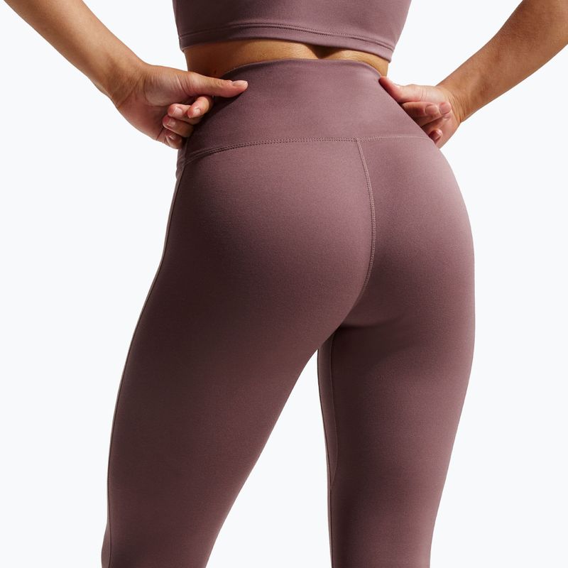 Women's leggings Nike One Seamless Front High-Waisted tattoo/white 6