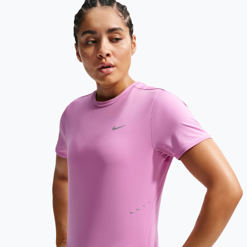 Women's running T-shirt Nike Swift Dri-Fit light magenta 5
