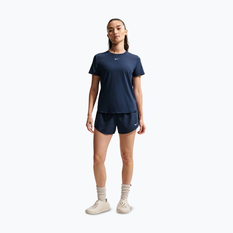 Women's training shorts Nike One midnight navy/white 2