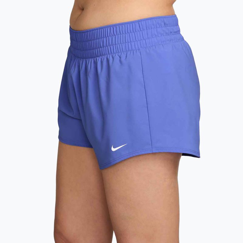 Women's shorts Nike One Dri-Fit 3" sapphire/white 4