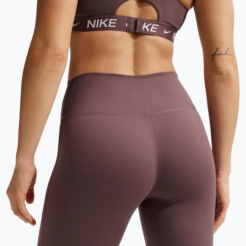 Women's leggings Nike One High Waisted Flared tattoo/white 6